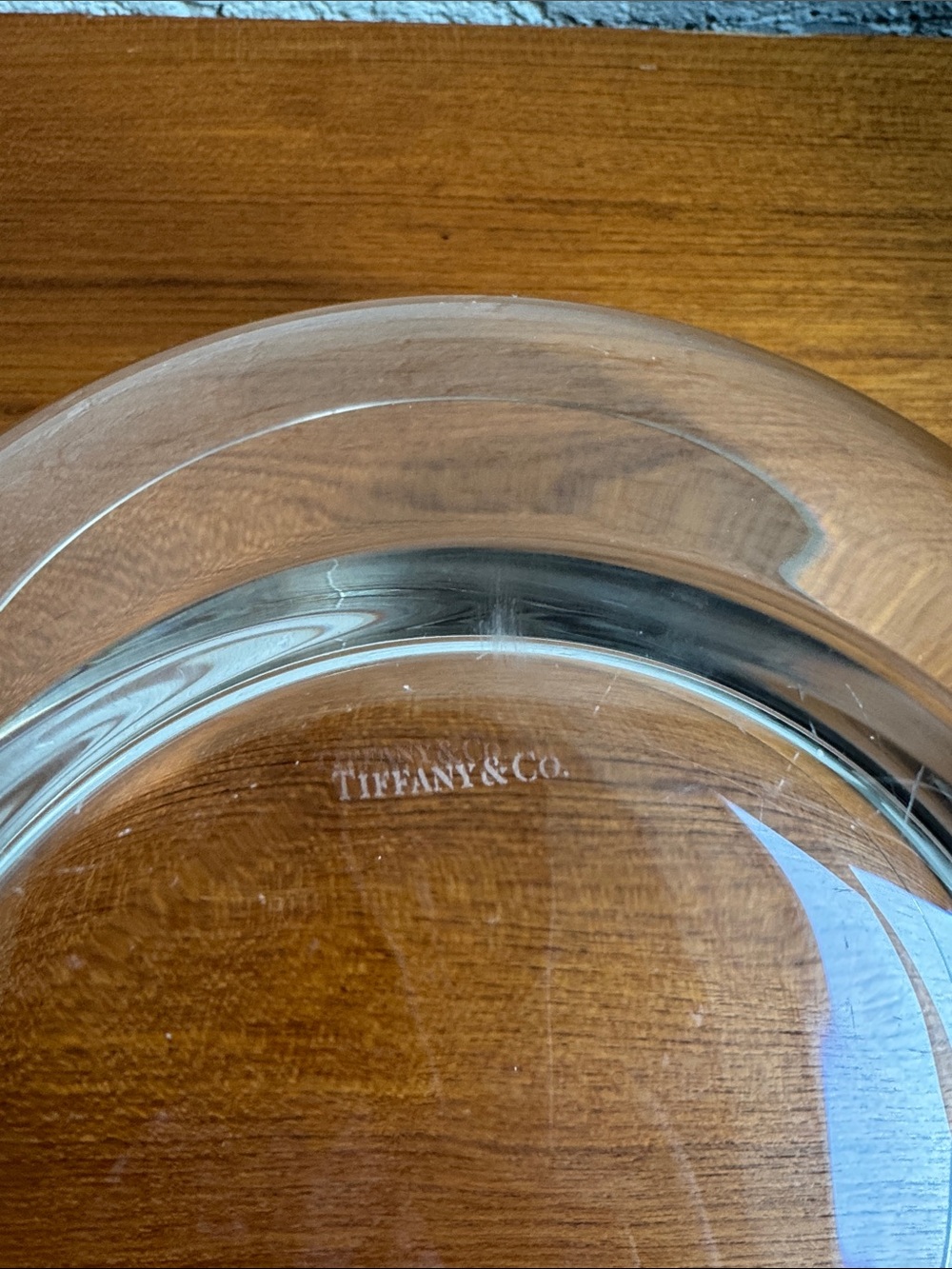 Vintage Tiffany & Co. ‘Georgetown’ Crystal Bowl - Picture 5 of 5